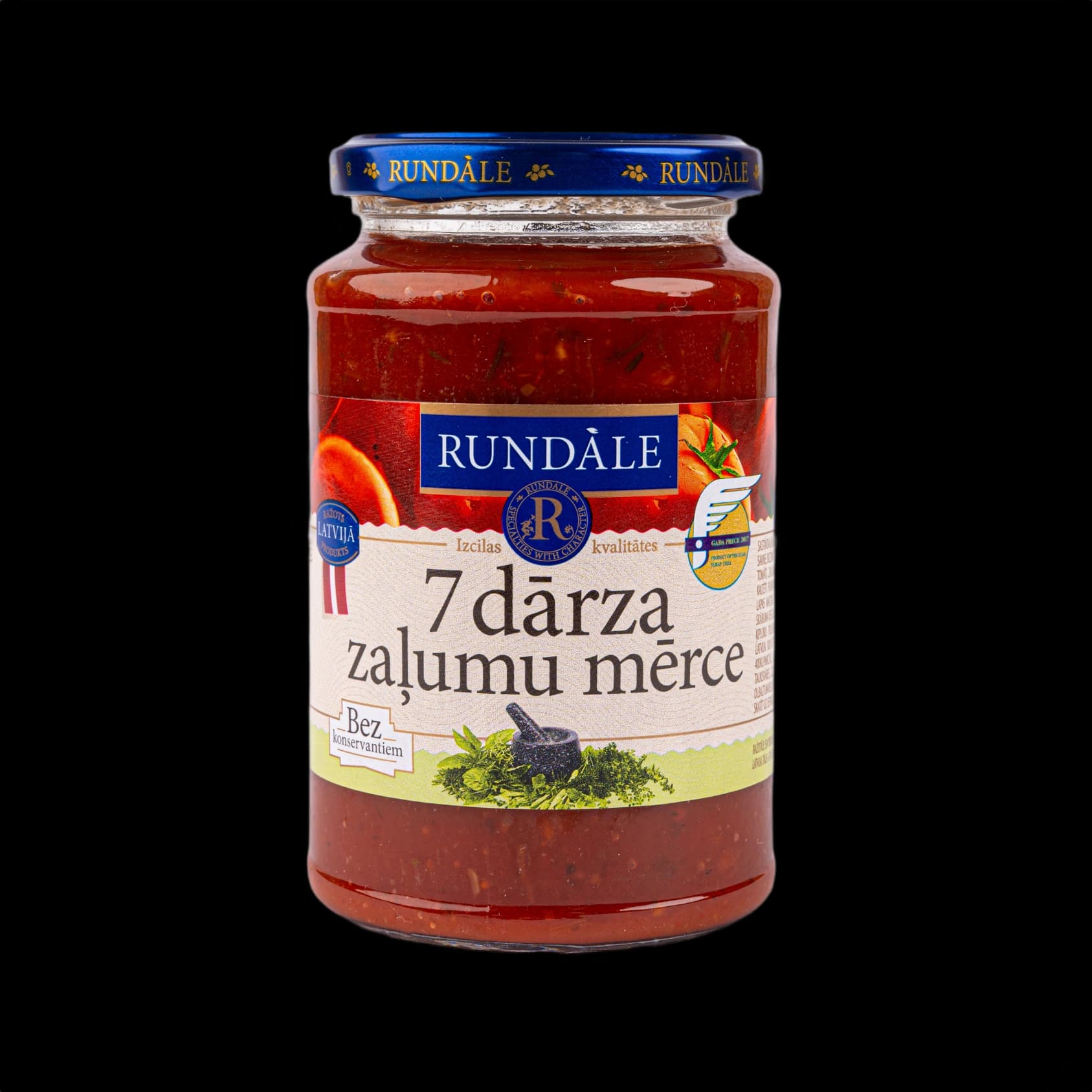 Rundāle 7 dārza zaļumu mērce