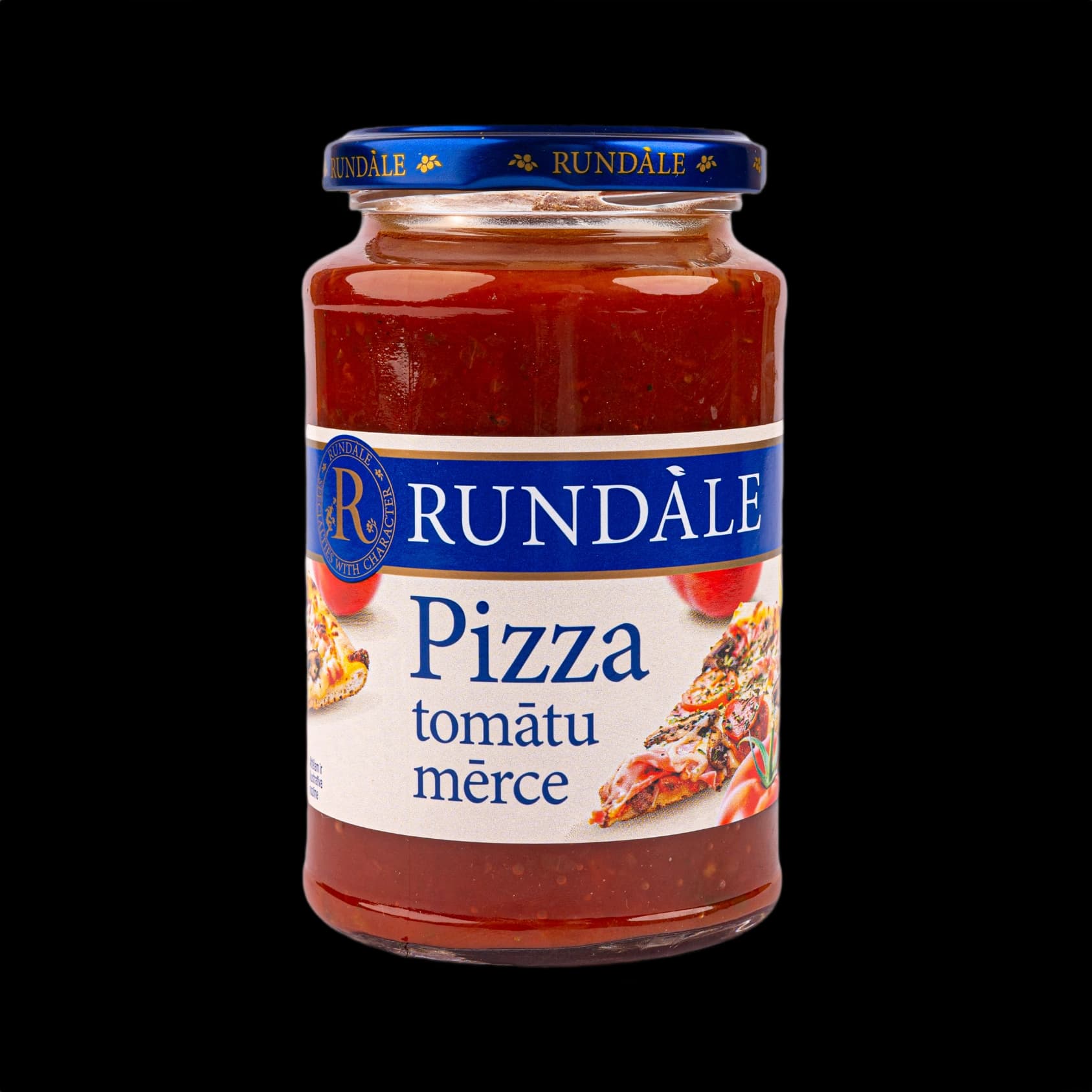 Rundāle tomātu mērce Pizza