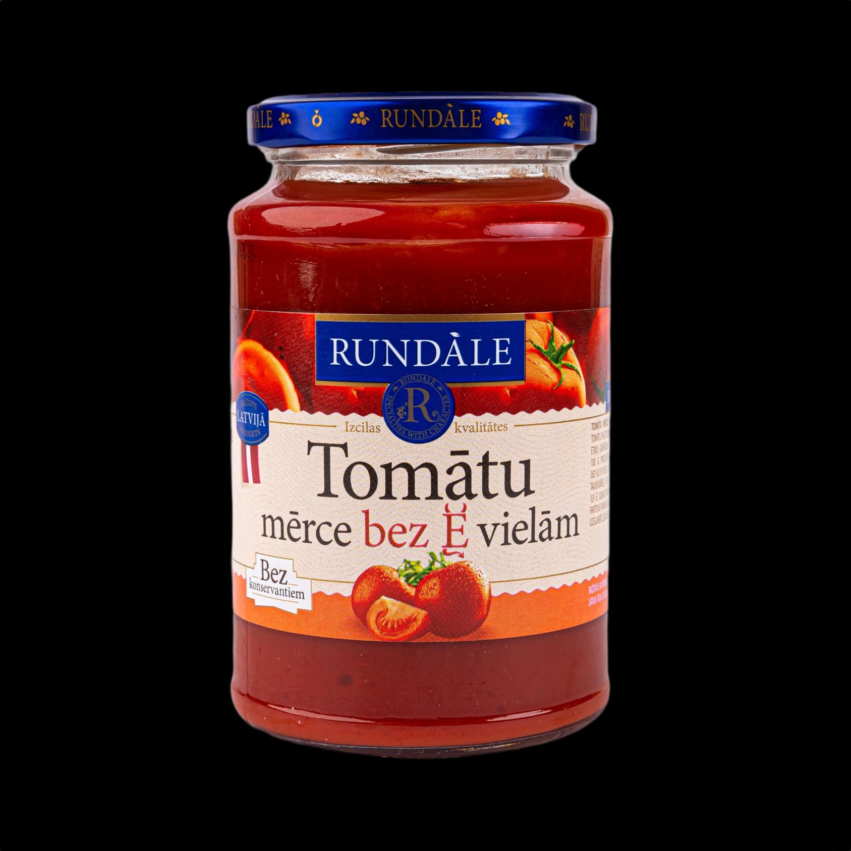 Rundāle tomātu mērce bez E vielām